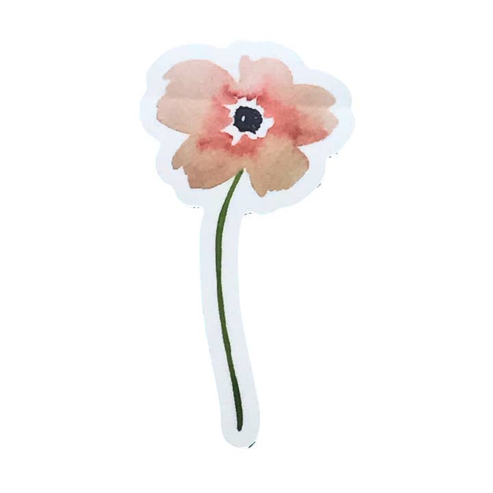 Anemone Vinyl Sticker for wholesale by Good Sheila