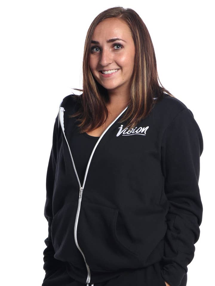 Vision Zip-Up Jakke - Sort for engroshandel hos Infinite Vision