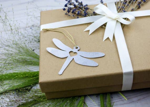 Iron Maid Art – Großhandel Verzierung – Dragonfly Weihnachtsornament aus Metall7