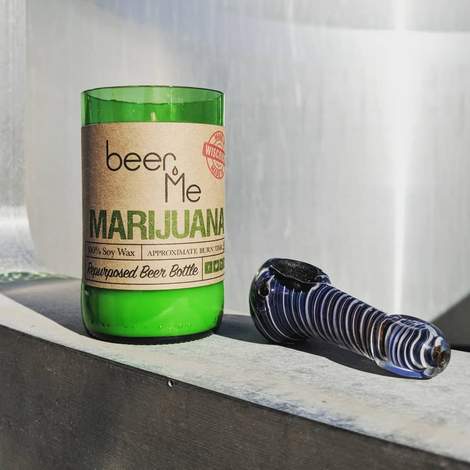 Marijuana Candle for wholesale by beerMe