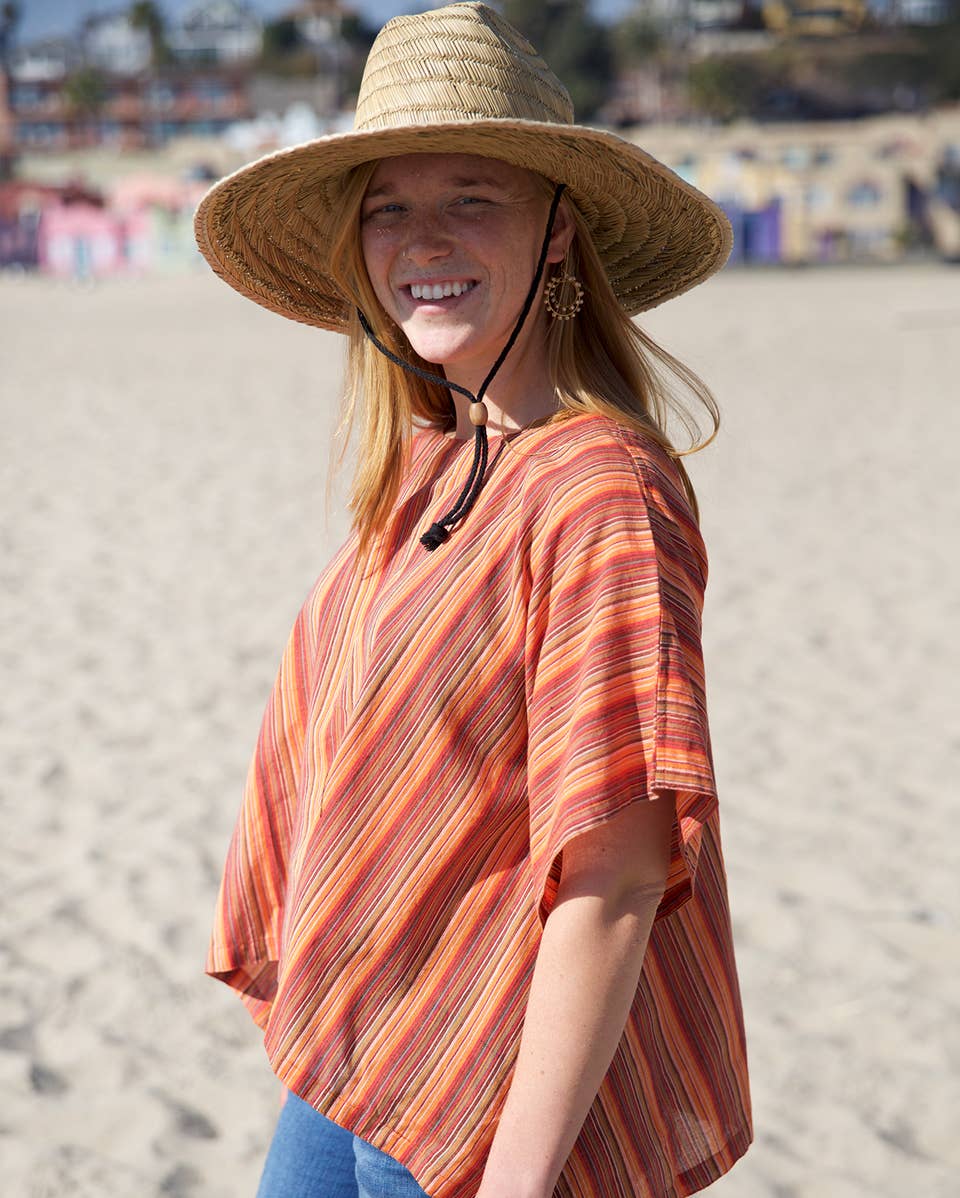 Zig Zag Asian Collection - Wholesale Blouse - Women's - Striped Box Top4