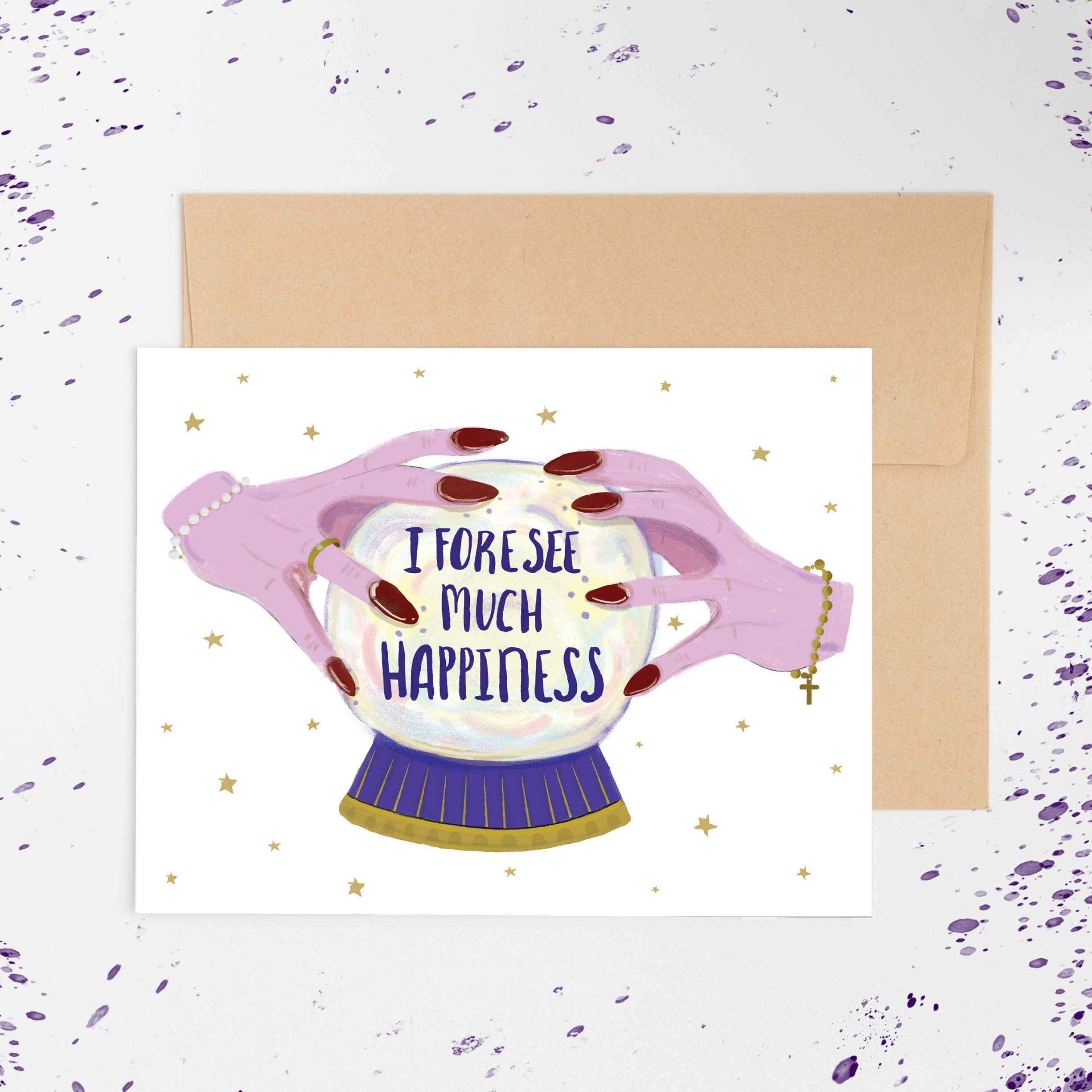 REMOVED BRAND - Wholesale Everyday Greeting Card - Foresee Happiness Card0