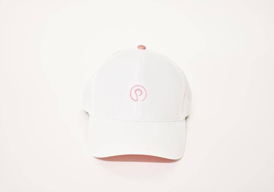 Peck Design Co. - Wholesale Baseball Cap - Women's - White Workout2