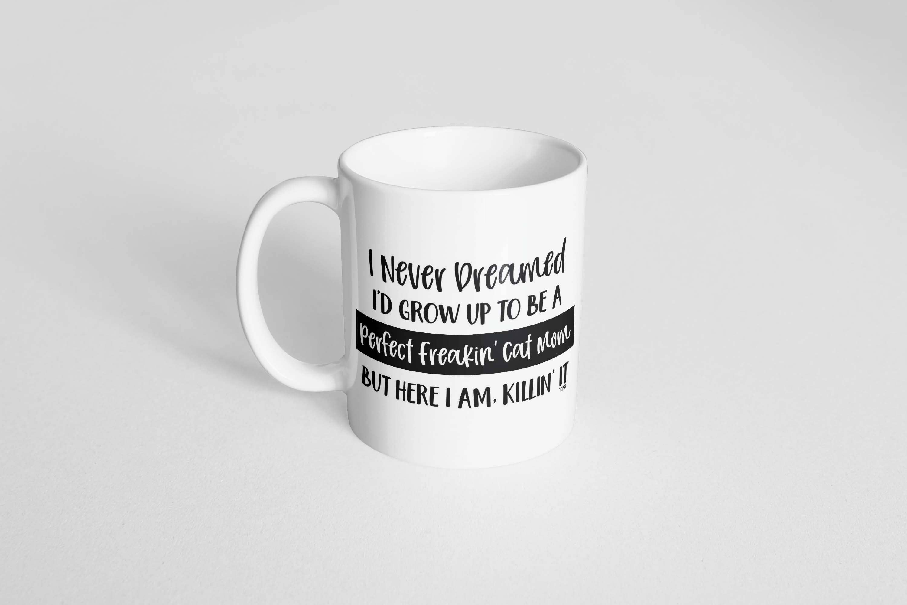 The Dapper Paw - Wholesale Coffee Mug - Perfect Freakin' Cat Mom Mug