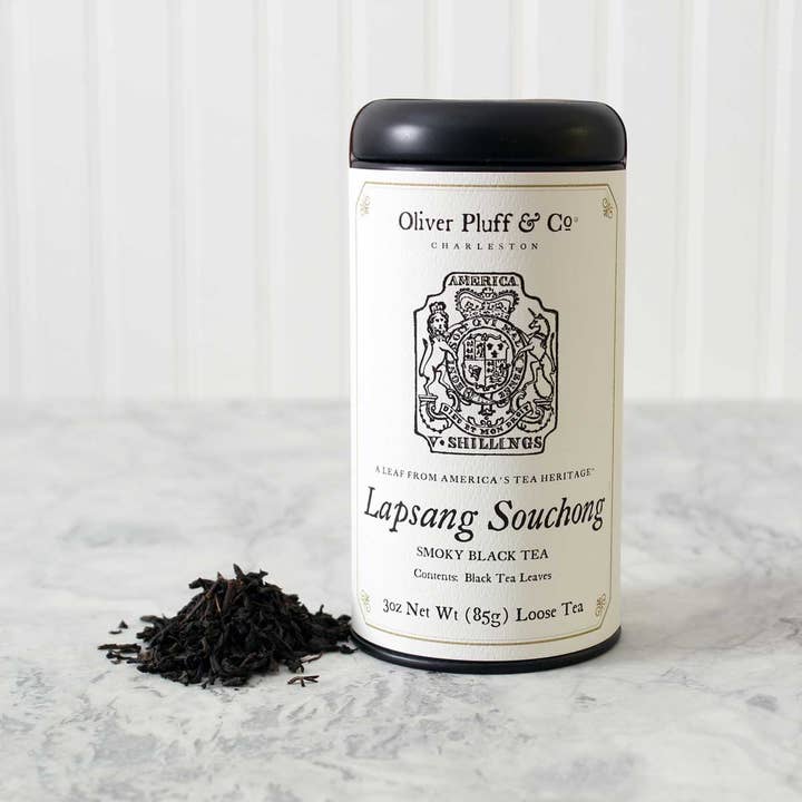 Oliver Pluff & Company - Wholesale Loose Tea - Lapsang Souchong - Loose Tea in Signature Tea Tin