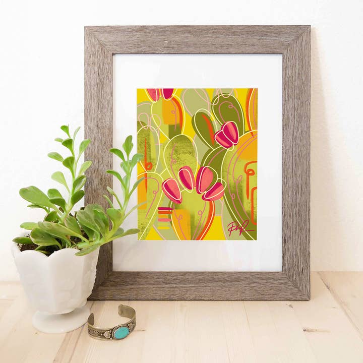 "Wild Child" Art Print for wholesale by Paige Poppe Art