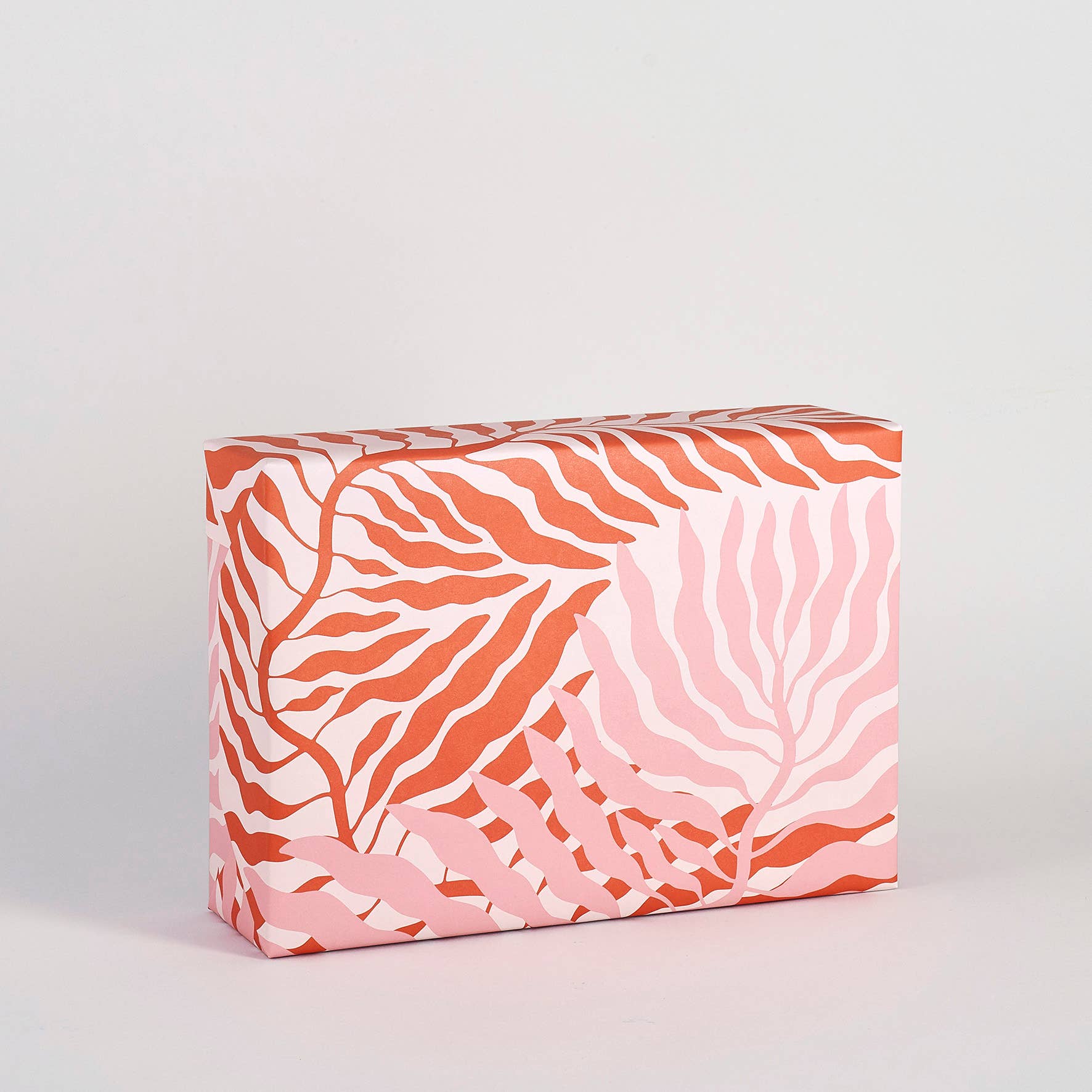 Wrap (US duties paid) – Engroshandel Gavepapir – Leaves gavepapir med bladmotiver2