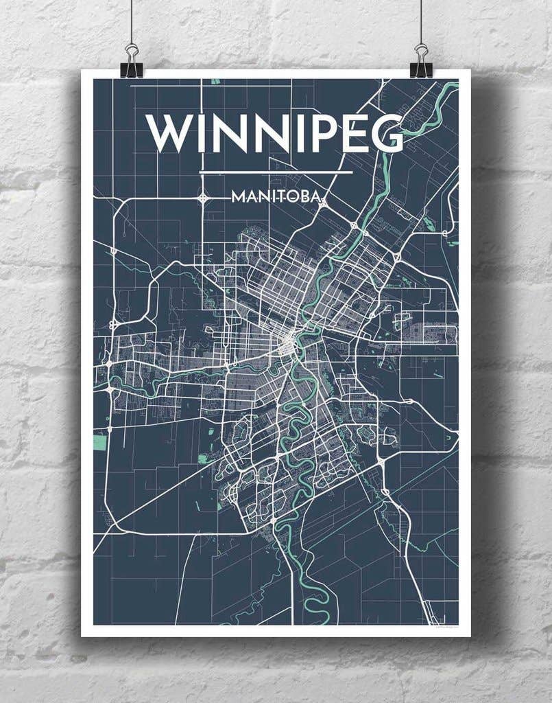 Point Two Design Group - Wholesale Map - Winnipeg City Map0