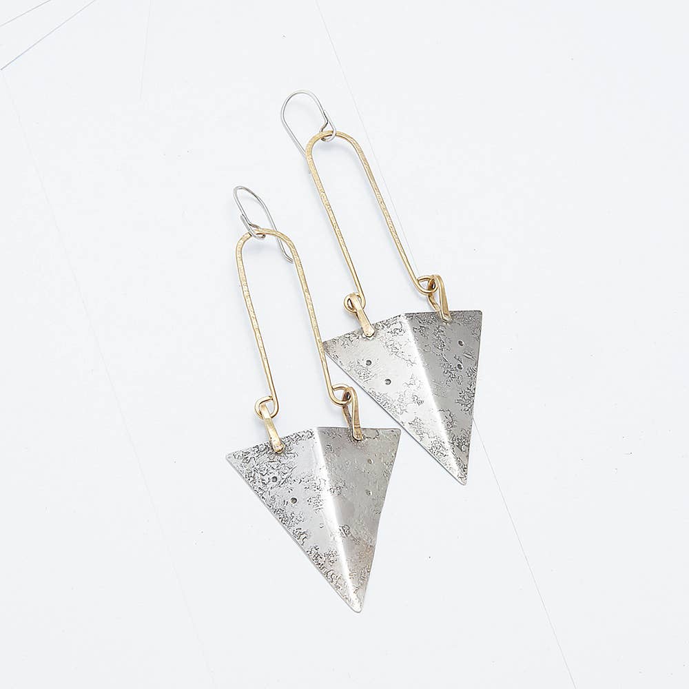 From The Reliquary - Wholesale Dangle Earrings - Brigand Earrings - Sterling Silver