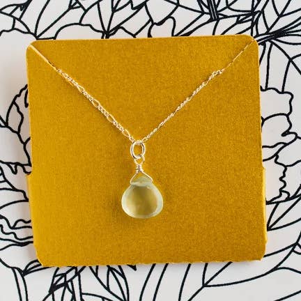 All In - Gemstone Necklace for wholesale by Ruthie and Olive | 3 meals donated for every necklace