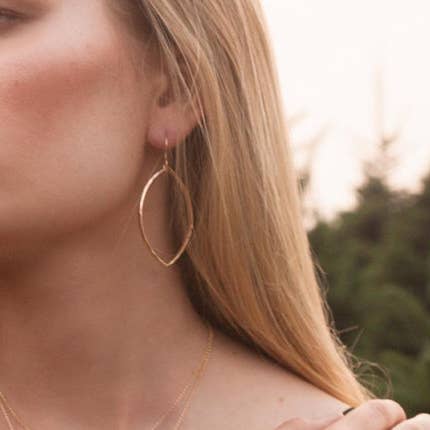 Saressa Designs - Wholesale Hoop Earrings - XL Marquis Hoops2