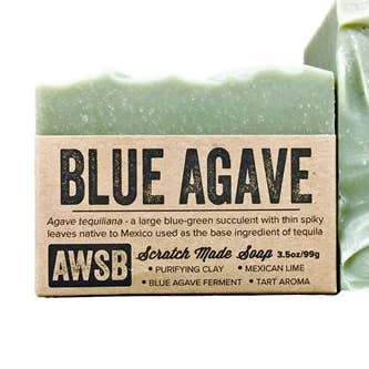 Bar Soap - Agave, Blue for wholesale by A Wild Soap Bar