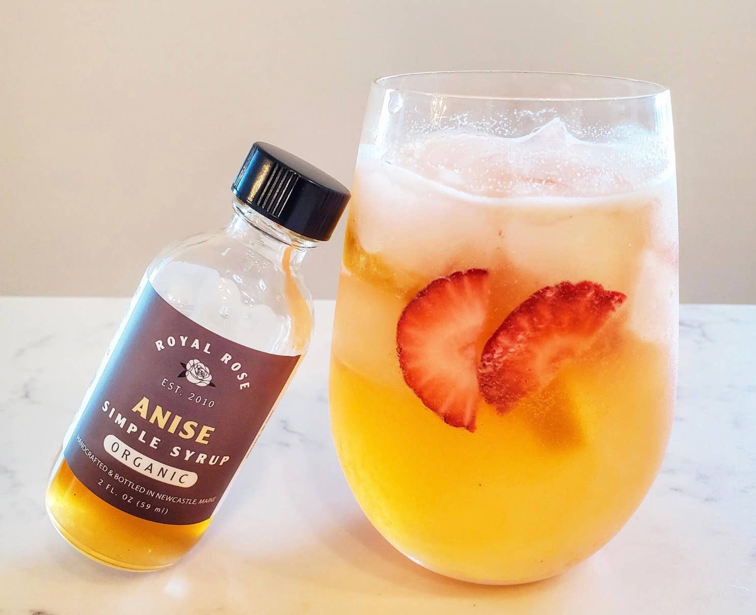 Royal Rose Syrups - Wholesale Cocktail Mix/Syrup - Anise Organic Simple Syrup1