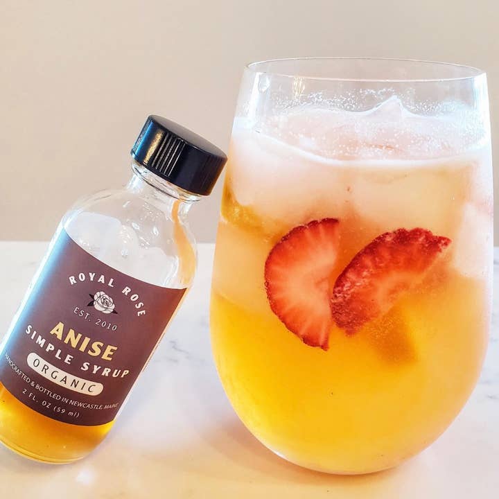 Royal Rose Syrups - Wholesale Cocktail Mix/Syrup - Anise Organic Simple Syrup1