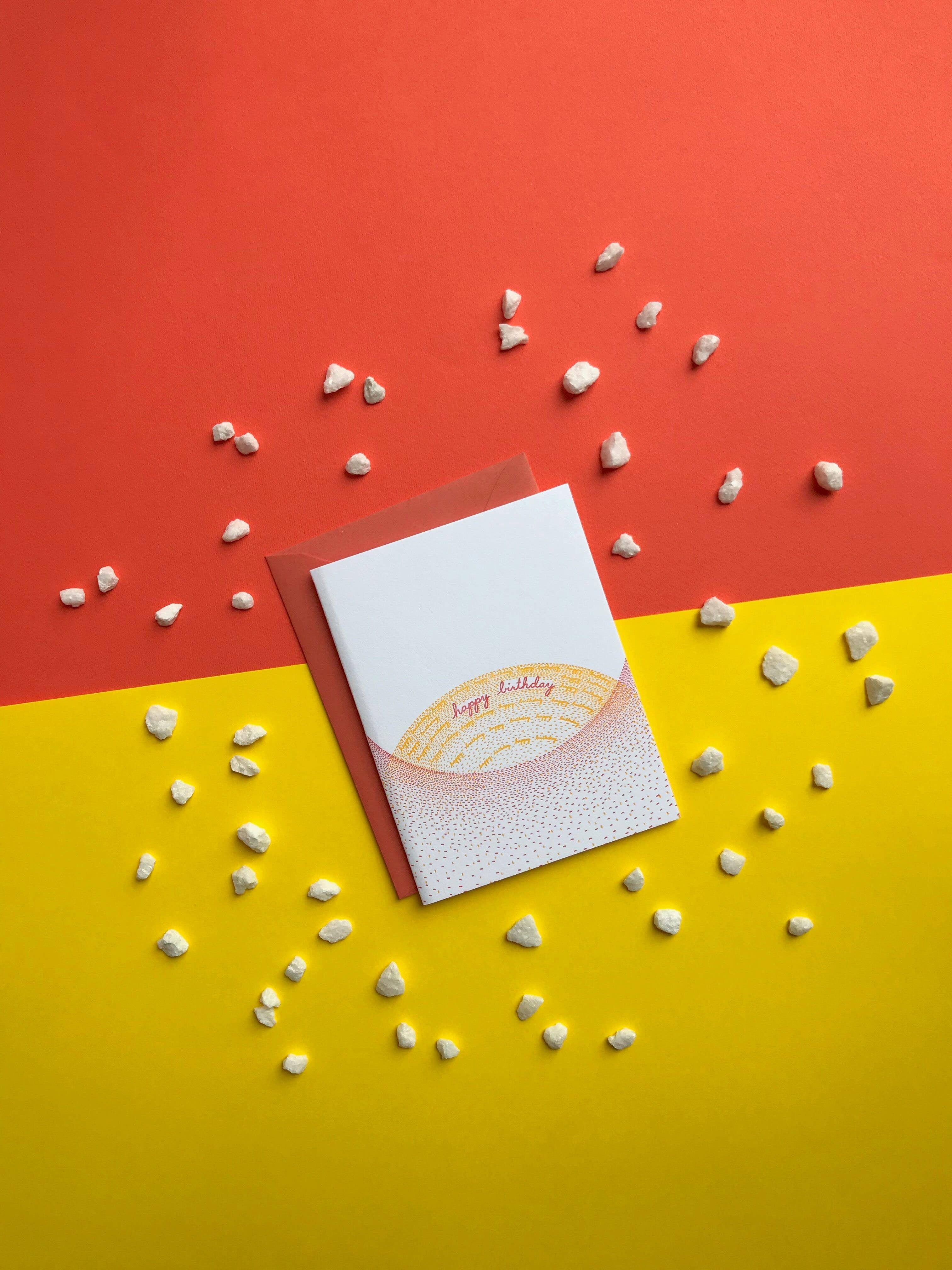 Helen Edna - Wholesale Birthday Card - Birthday Sunset Greeting Card1