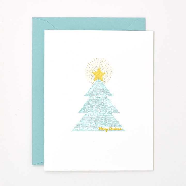 Helen Edna - Wholesale Christmas Card - Christmas Tree - Holiday Greeting Card0