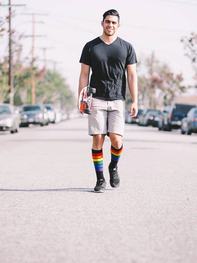 Pride Socks - Wholesale Socks - Women's - Knee High Tube Socks- Glow2