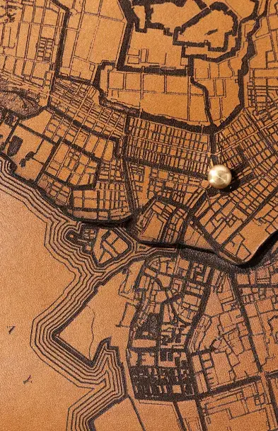 Tactile Craftworks - Wholesale Journal/Diary - Tokyo Map Journal1