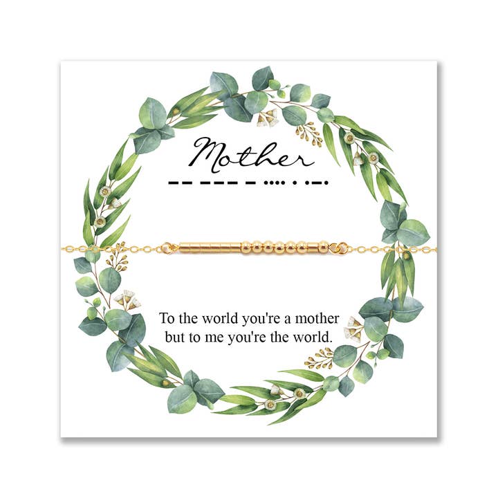 "Mother" bracelet - Message #3 for wholesale by CA Souls
