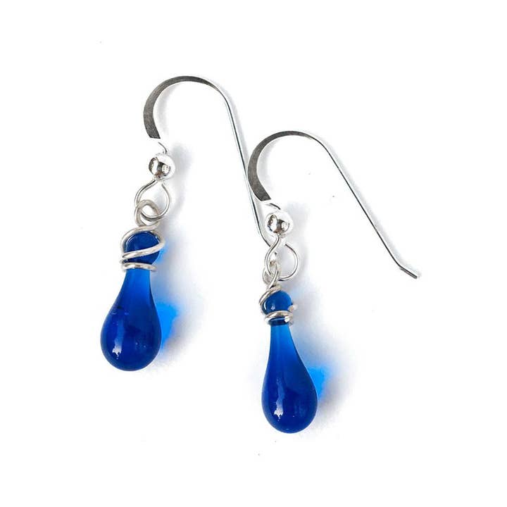 Sundrop Jewelry - Wholesale Dangle Earrings - Demi Glass Teardrop Earrings8