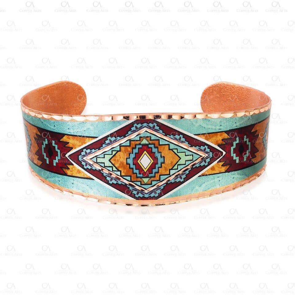 COPPER ARTS INC. - Wholesale Cuff Bracelet - BA 112 Southwest Native Bracelet1