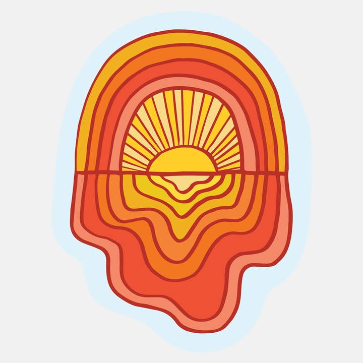 Rainbow Sticker for wholesale by The Good Twin