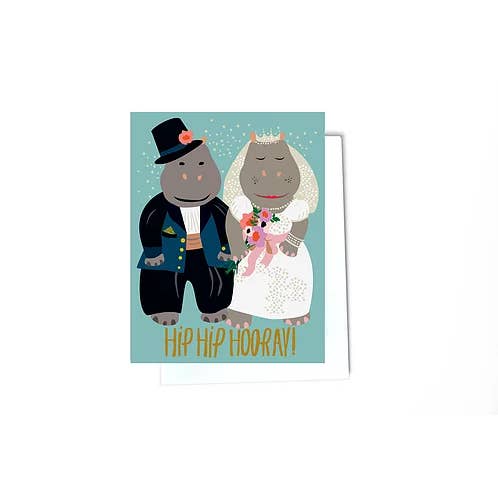 Hip Hip Hooray Card for wholesale by Elizabeth Grubaugh