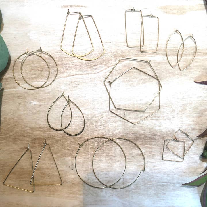 Geometric Earring Pack for wholesale by Harlow Jewelry