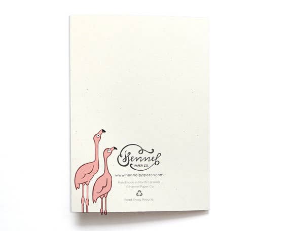 Hennel Paper Co. - Vendita all'ingrosso Biglietti di ringraziamento - Biglietto di ringraziamento — floccato1