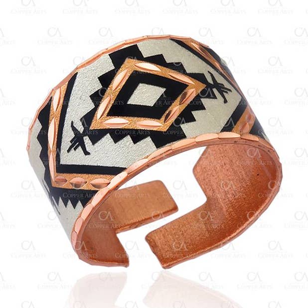 RN 708 SW Native American Jewelry Ring for wholesale by COPPER ARTS INC.