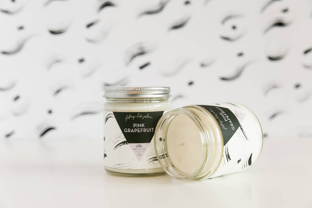 REMOVED BRAND - Wholesale Jar/Filled Candle - Pink Grapefruit Candle2