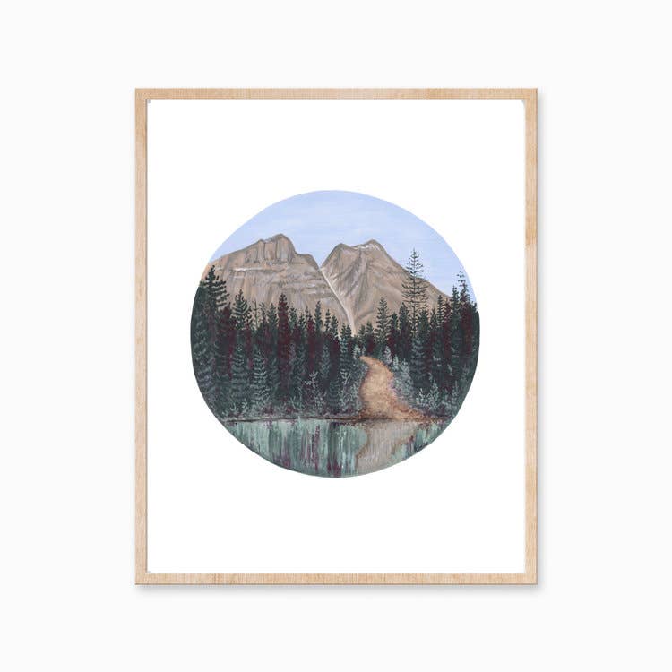 Katelyn Morse Art - Wholesale Art Print - Twin Peaks Art Print 11X140
