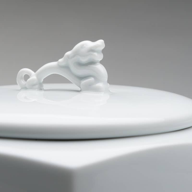 Maia Ming Designs - Wholesale Decorative Jar - Guardians - White- SM4