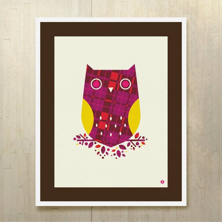 Burberry Owl for wholesale by Bee Things