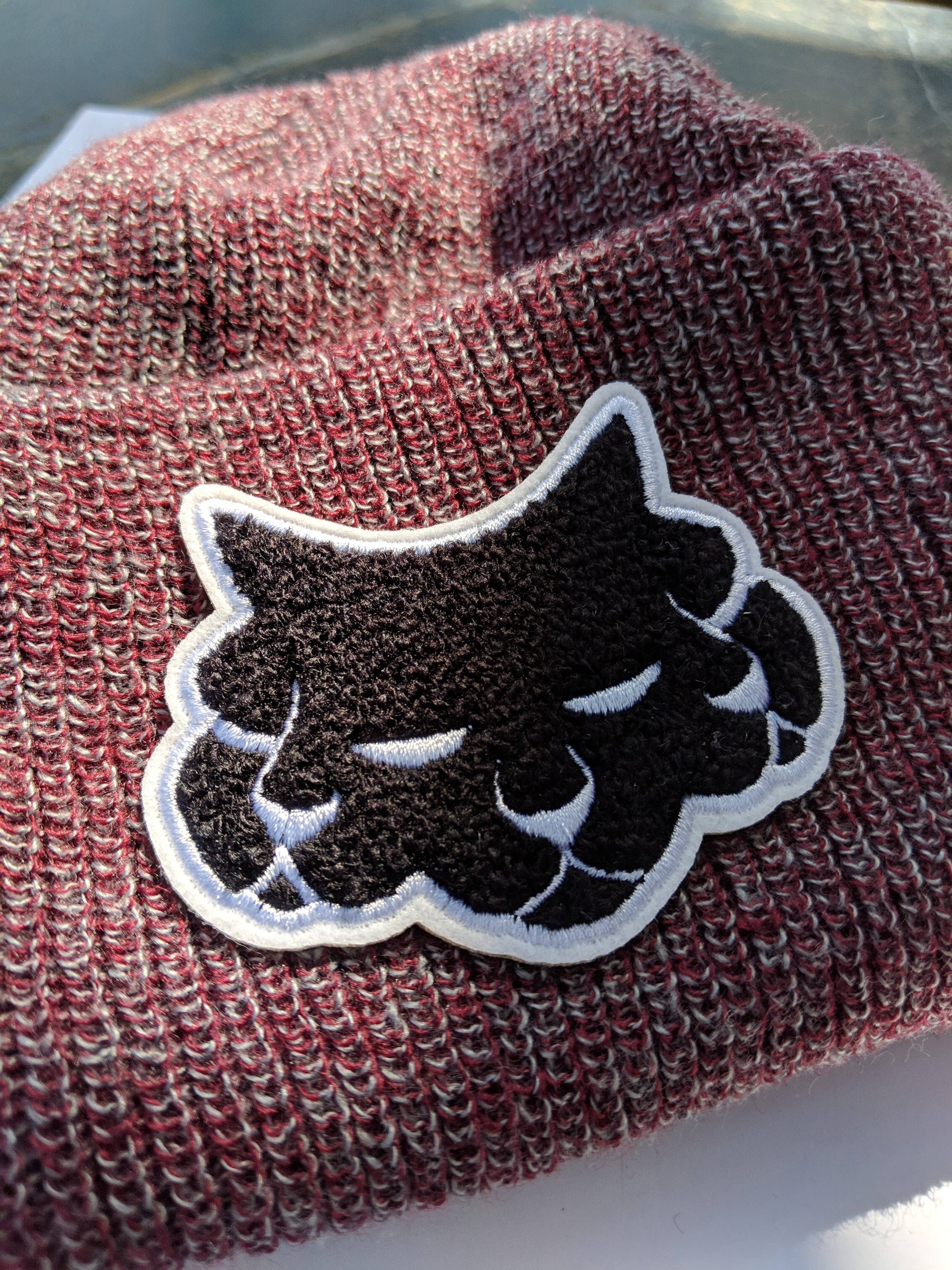 Brandy Bingham - Wholesale Patch - Mittens Chenille Black Cat Patch2