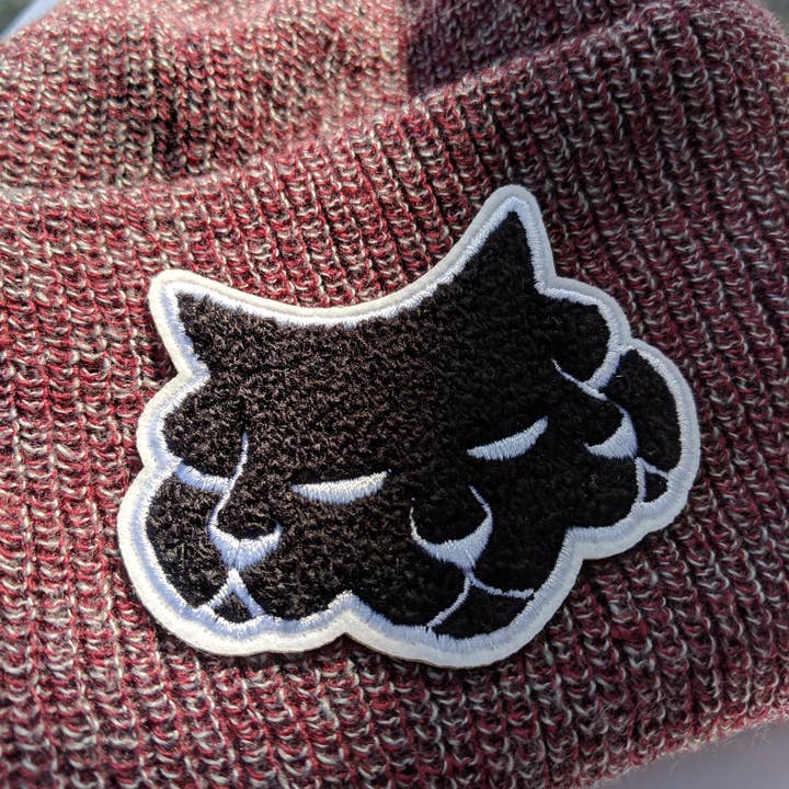 Brandy Bingham - Wholesale Patch - Mittens Chenille Black Cat Patch2