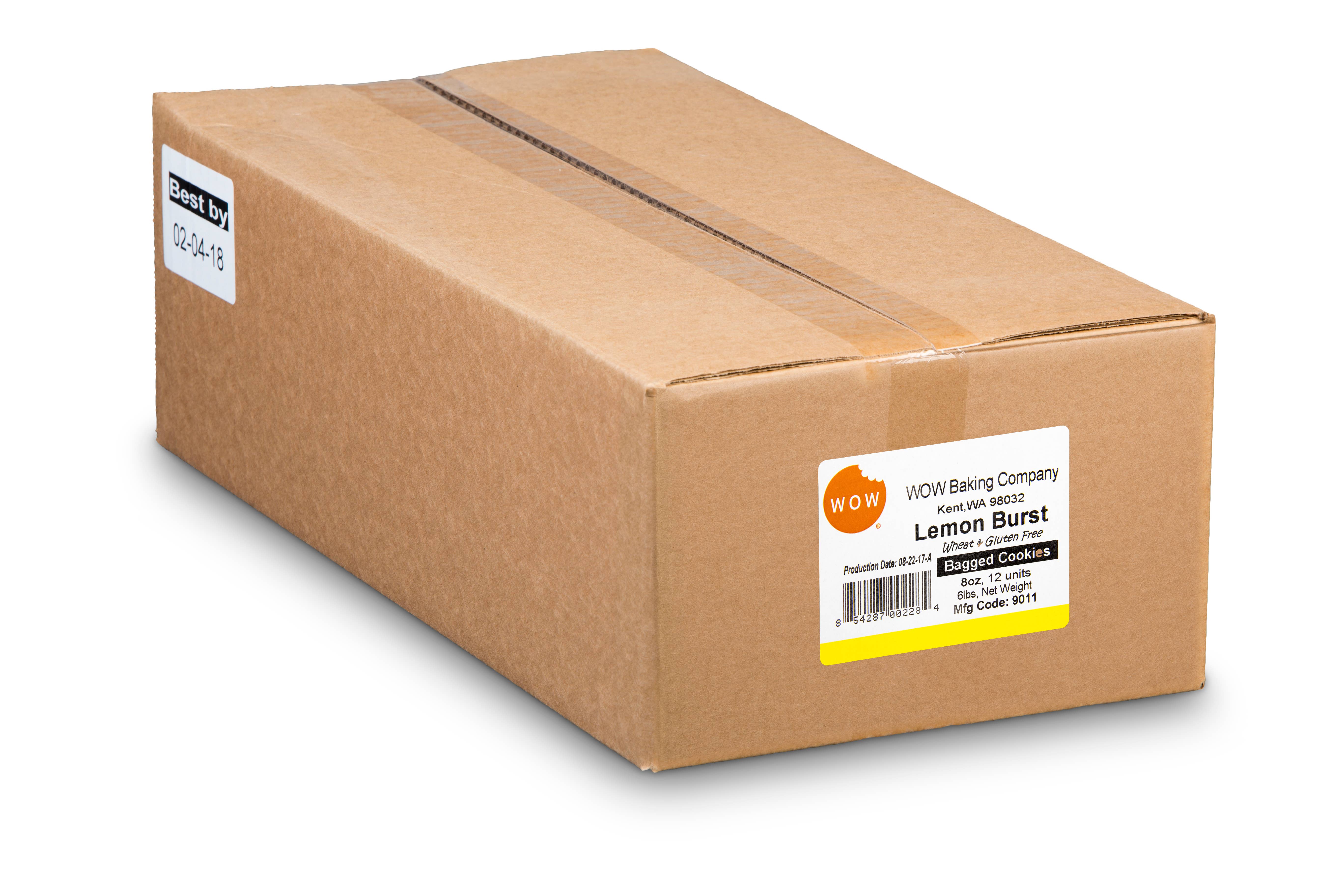 WOW Baking Company – wholesale Kakor – Glutenfri Lemon Burst Cookie återför7