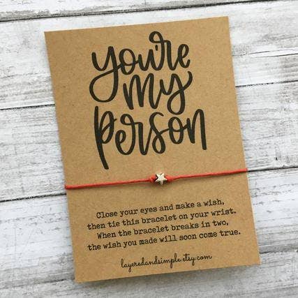 Pulseira You're My Person por atacado de LayeredandSimple