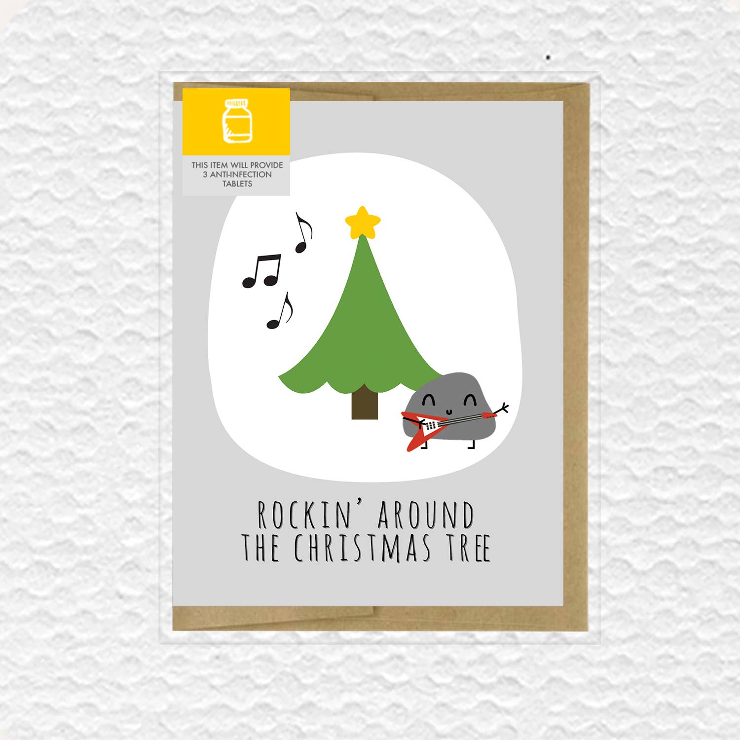 IMPAPER - Wholesale Christmas Card - Rockin' Around The Christmas Tree Greeting Card1