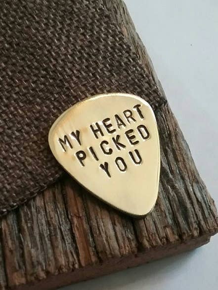 Wedding Guitar Picks for wholesale by C & T Custom Lures