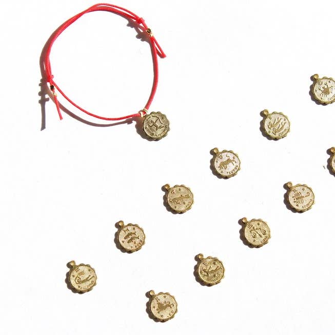 Set of (12) Zodiac Bracelets for wholesale by Sunday Forever