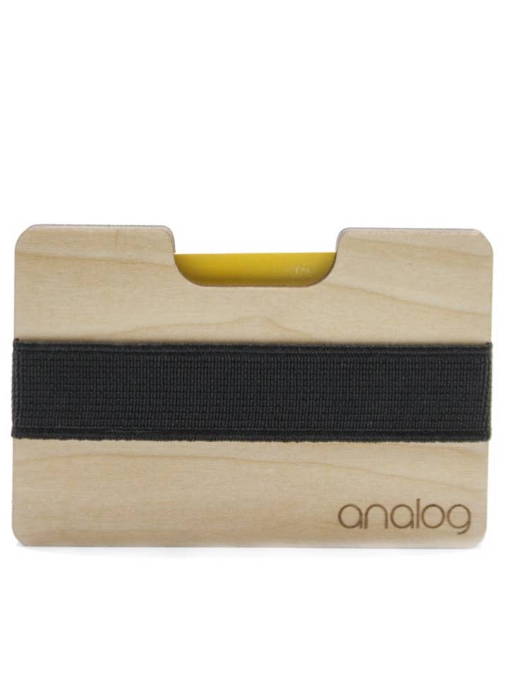 Birch Wallet Card Holder for wholesale by Analog Watch Co.