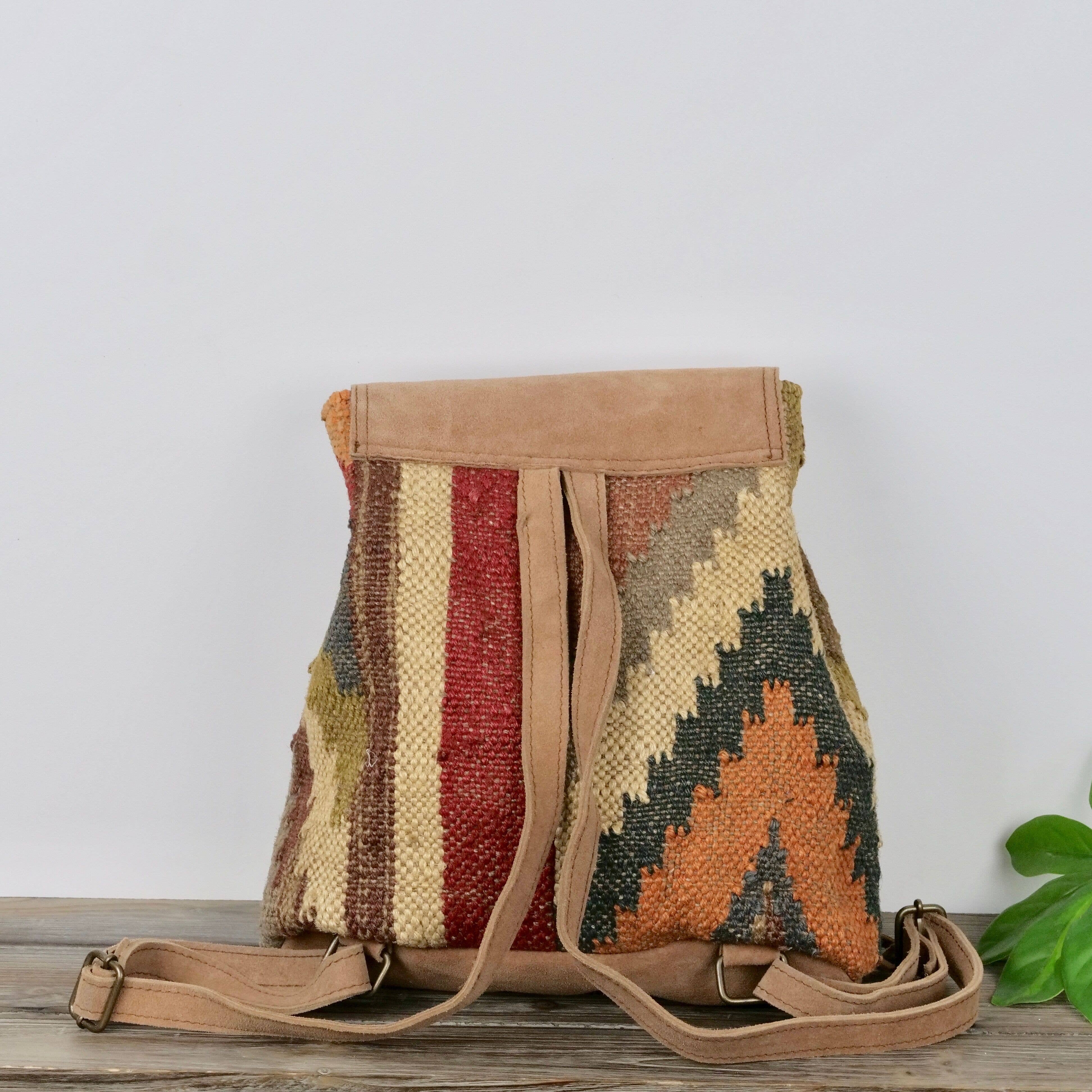 Baizaar - Wholesale Backpack - Women's - Jute Suede Backpack1