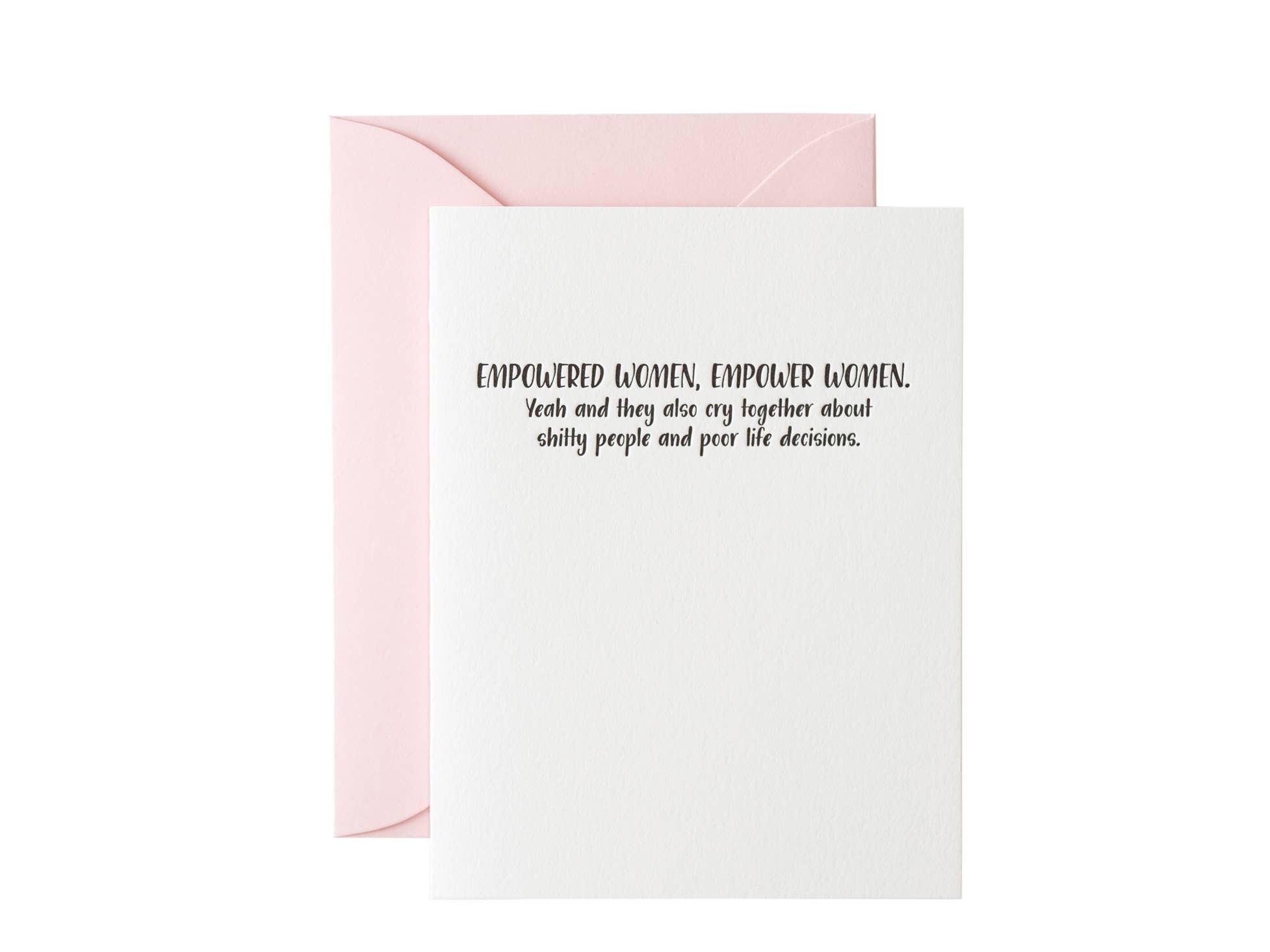 Paper Epiphanies - Wholesale Encouragement Card - Empowered Women Card1