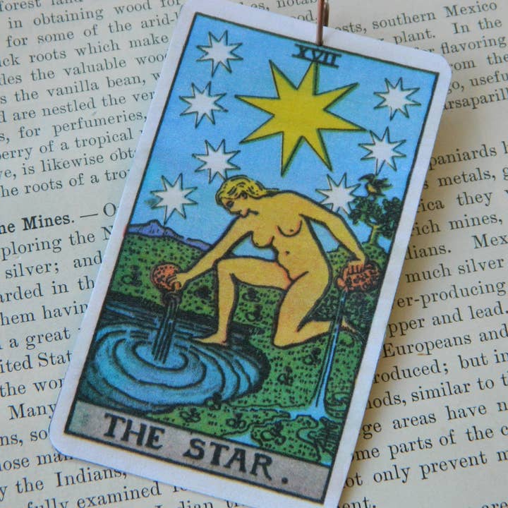 Ornament Tarot Star for wholesale by Sarah Wood Studio