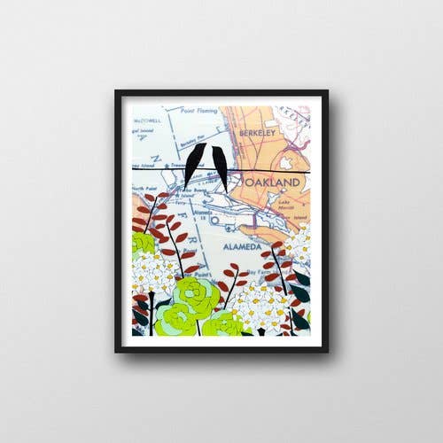 Stampa artistica Berkeley per la vendita all'ingrosso da parte di Rachel Austin