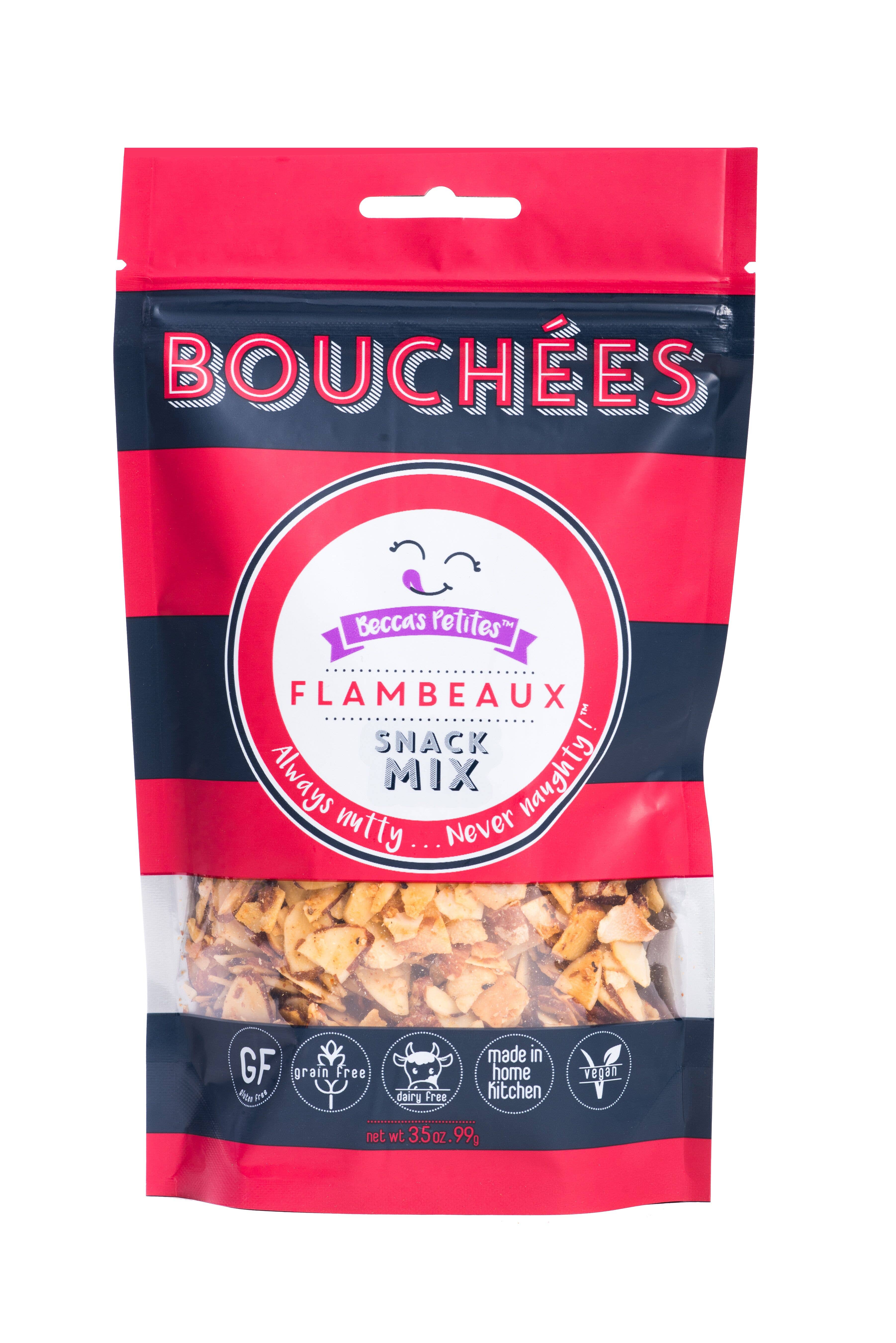 Gourmecca Kitchen LLC (dba Becca's Petites) - Wholesale Trail Mix - Flambeaux Mix2