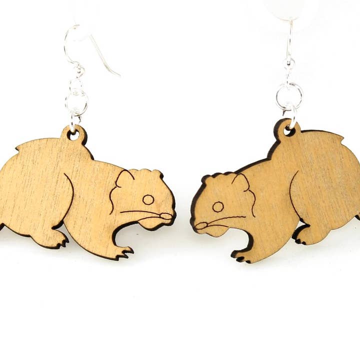 Boucles d'oreilles Castor pour la vente par Green Tree Jewelry