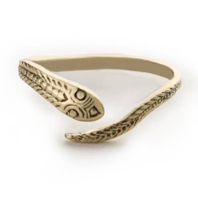14k gouden verstelbare slangenring voor wholesale door Great Falls Jewelry