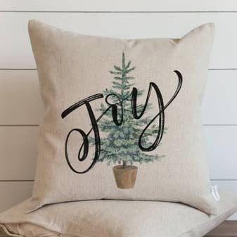 Porter Lane Home - Wholesale Throw Pillow Cover - Joy Tree Pillow Cover0